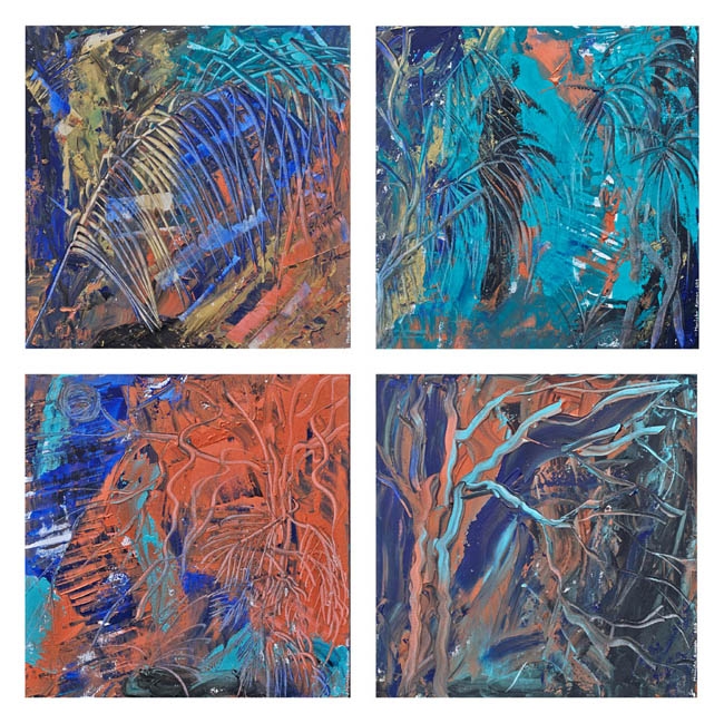 Goa by Night, Tetraptych