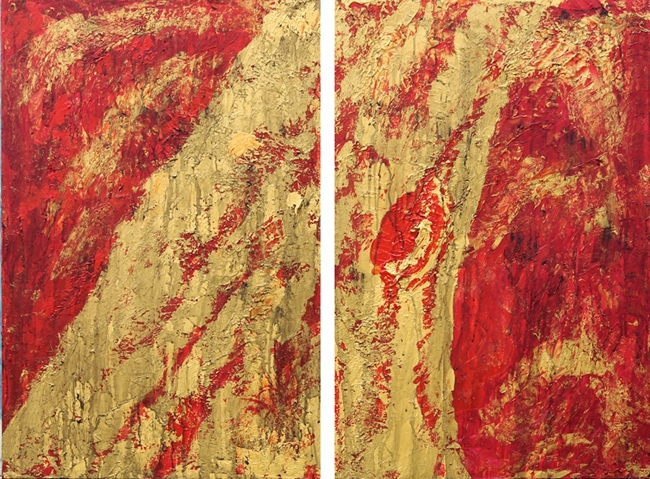 Sliced, Diptych 